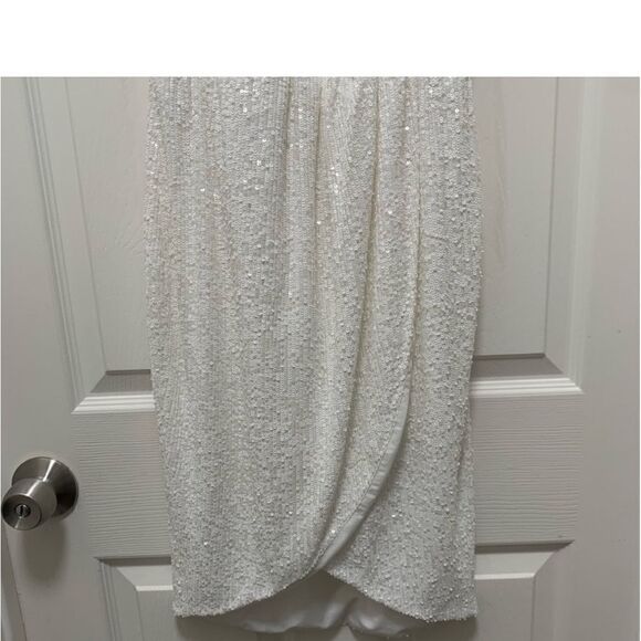 Trina Turk Womens Allure Mini Dress, White - Picture 11 of 15